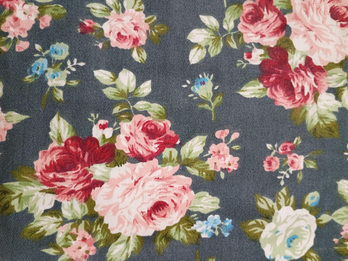 Dark Rose Floral Apron