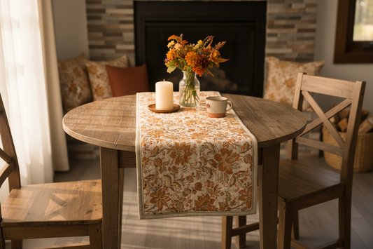 Autumn Floral Table Runner Small Table
