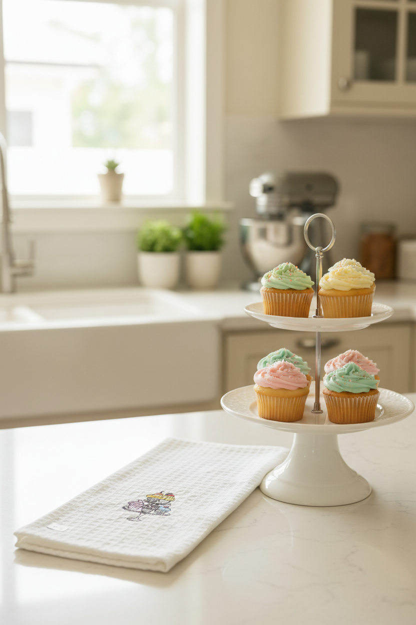 Cupcake Towel