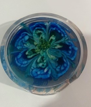 Gorgeous blue coaster set