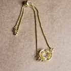 Circle Star of David bracelet