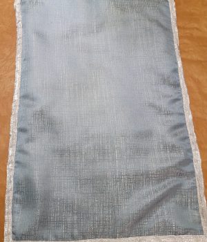 Blue/Silver Thermal Table Runner 47 x 16