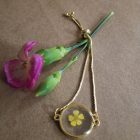 Small Yellow Flower Bracelet