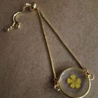 Small Yellow Flower Bracelet