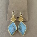 Blue Diamond Earrings