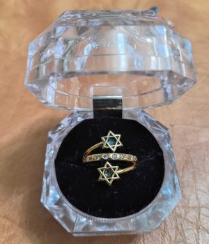 Double Star of David  Ring 2