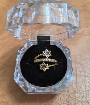 Double Star of David  Ring 3